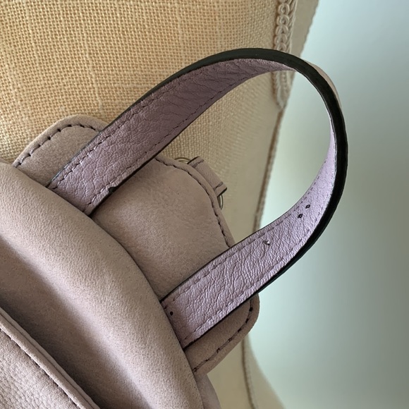 Rebecca Minkoff Lavender Suede Mini Julian Backpack - Picture 4 of 7